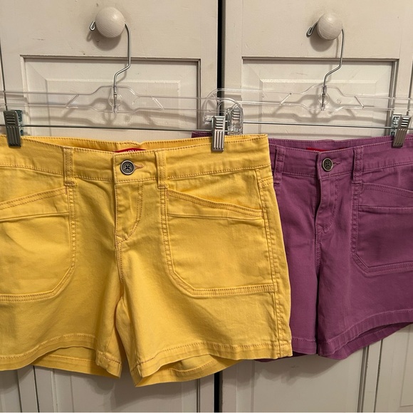 Juniors Union Bay shorts 5” inseam Darcy style name, Size 9 - Two pair bundle - Picture 8 of 9
